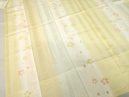 平和屋着物●長襦袢 袷 花間道 暈し染め 正絹 逸品 未使用 AABF3940ck