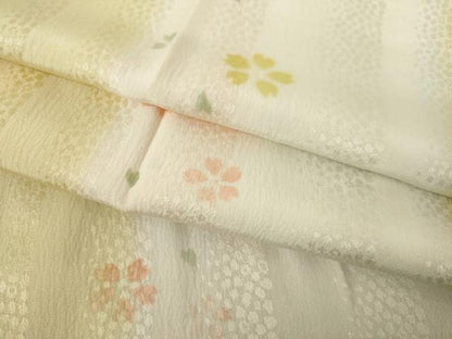 平和屋着物●長襦袢 袷 花間道 暈し染め 正絹 逸品 未使用 AABF3940ck