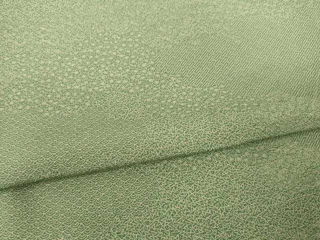 平和屋着物●江戸小紋 切嵌文 正絹 逸品 AABF3944ck
