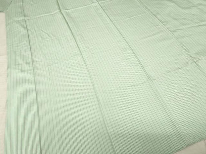 平和屋着物●長襦袢 無双仕立て 縞 半衿刺繍 正絹 逸品 AABF3962ck