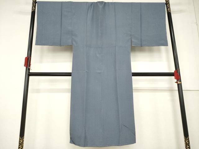 平和屋着物●男性　長襦袢　無双仕立て　矢羽根文　正絹　逸品　未使用　AABF3968ck