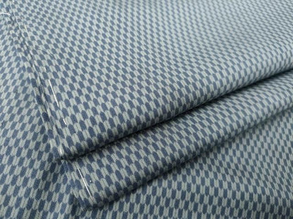 平和屋着物●男性　長襦袢　無双仕立て　矢羽根文　正絹　逸品　未使用　AABF3968ck