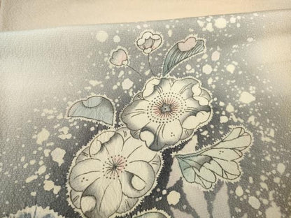 平和屋着物●訪問着 辻が花 舞花文 正絹 逸品 AABF3981ck