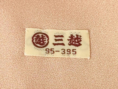 平和屋着物●訪問着 友禅 花筏文 三越扱い ロング丈 正絹 逸品 AABF3983ck