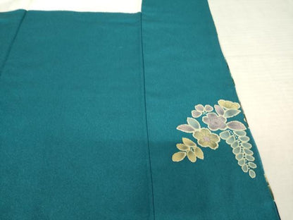 平和屋着物●訪問着 辻が花 絞り 遠山花文 正絹 逸品 AABF3992ck