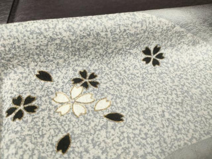 平和屋着物●訪問着 流水花丸文 暈し染め 金彩 正絹 逸品 AABF3995ck