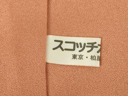 平和屋着物●訪問着 駒刺繍 地紙吉祥花文 金彩 正絹 逸品 AABF3999ck