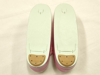 平和屋着物●和装小物　和装草履　厚底　ハイヒール草履　総絞り　箱付き　逸品　AABF4046ay