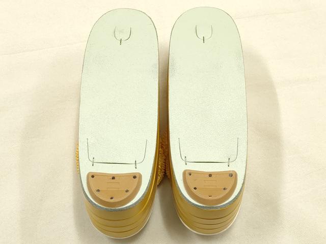 平和屋着物●和装小物 和装草履 厚底 ハイヒール草履 総絞り 箱付き 逸品 AABF4047ay