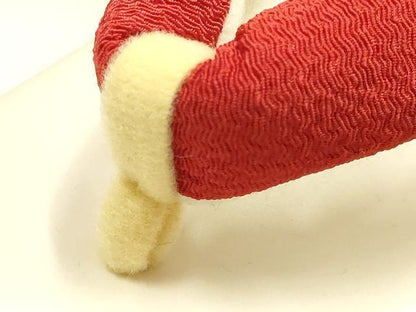 平和屋着物●和装小物 和装草履 厚底 ハイヒール草履 刺繍 パール ラインストーン 花柄 逸品 AABF4053ay