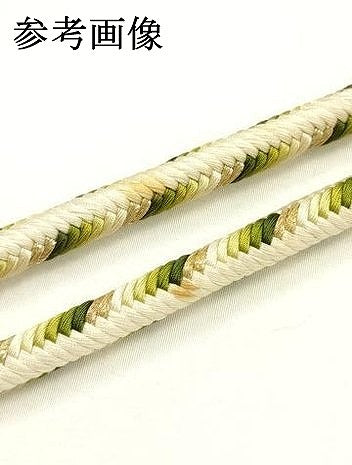 平和屋着物●極上　有職組紐道明　帯締め　奈良組　丸胡蝶　金糸　宮内庁御用　国立博物館御用　東京芸術大学御用 　逸品　AABF4100ay
