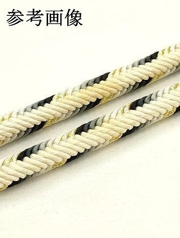 平和屋着物●極上　有職組紐道明　帯締め　奈良組　金糸　宮内庁御用　国立博物館御用　東京芸術大学御用 　逸品　AABF4115ay