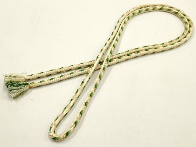 平和屋着物●極上　有職組紐道明　帯締め　奈良組　丸胡蝶　金糸　宮内庁御用　国立博物館御用　東京芸術大学御用 　逸品　AABF4129ay