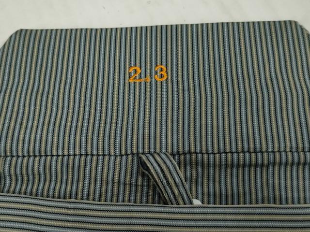 平和屋着物●男性 行灯袴 神代袴 縞 正絹 逸品 AABF4207cs