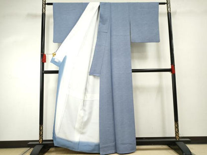 平和屋着物●洗える最高級着物 ＜英＞はなぶさ謹製 江戸小紋 鮫小紋柄 AABF4208cs