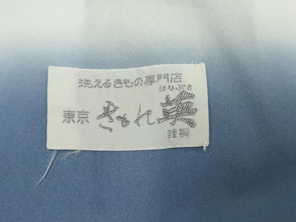 平和屋着物●洗える最高級着物 ＜英＞はなぶさ謹製 江戸小紋 鮫小紋柄 AABF4208cs