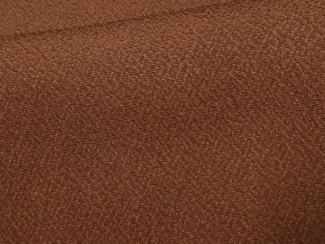 平和屋着物●上質な色無地 黒檀色 やまと誂製 正絹 逸品 AABF4228cs