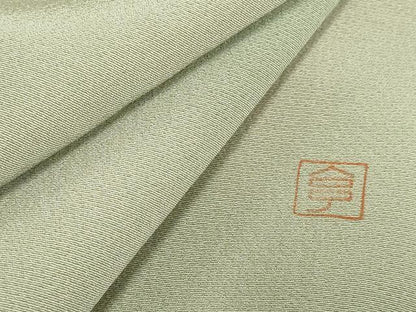 平和屋着物●上質な小紋 作家物 霞文 暈し染め 正絹 逸品 AABF4230cs