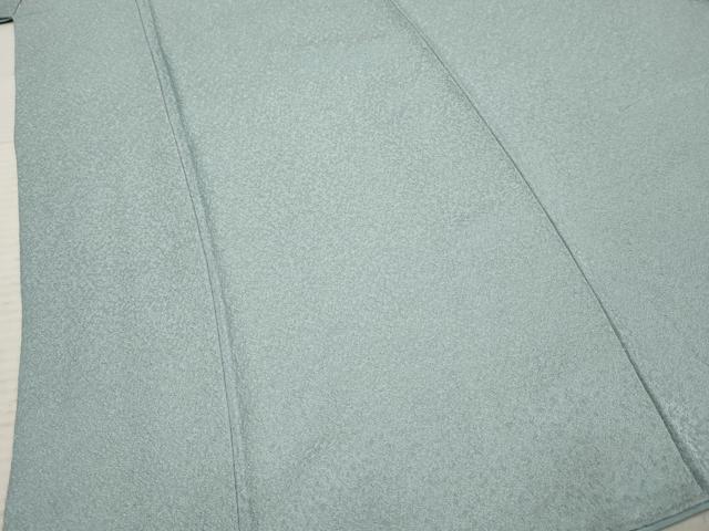 平和屋着物●上質な色無地 紋意匠 浅縹色 正絹 逸品 AABF4241cs