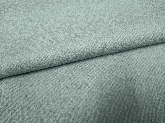 平和屋着物●上質な色無地 紋意匠 浅縹色 正絹 逸品 AABF4241cs