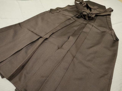 平和屋着物●男性 馬乗り袴 縞 正絹 逸品 AABF4243cs