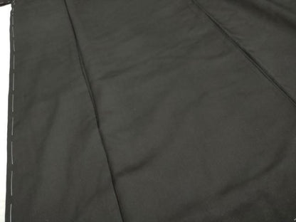 平和屋着物●男性 黒紋付 正絹 逸品 未使用 AABF4245cs
