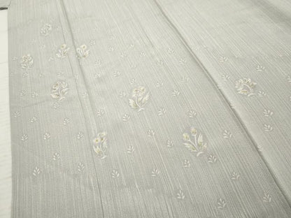 平和屋着物●訪問着 ろうけつ染 草花文 金彩 正絹 逸品 AABF4260cs