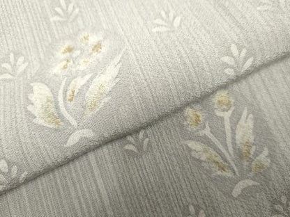 平和屋着物●訪問着 ろうけつ染 草花文 金彩 正絹 逸品 AABF4260cs