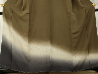 平和屋着物●訪問着 霞文 お召ちりめん 正絹 逸品 未使用 AABF4269cs