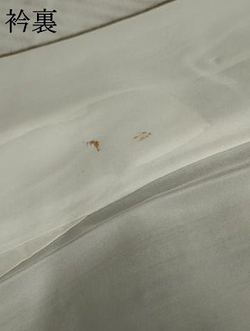 平和屋着物●上質な紬 縞 正絹 逸品 AABF4278cs