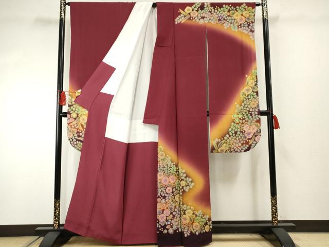 平和屋着物●豪華振袖 作家物 泰常 辻が花 絞り 暈し染め 正絹 逸品 AABF4283cs