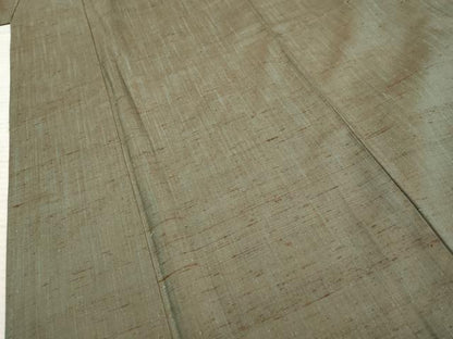平和屋着物●上質な紬 霞文 正絹 逸品 AABF4296cs