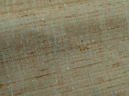 平和屋着物●上質な紬 霞文 正絹 逸品 AABF4296cs