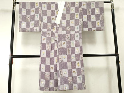 平和屋着物●長襦袢 無双仕立て 十二支 正絹 逸品 AABF4304cs