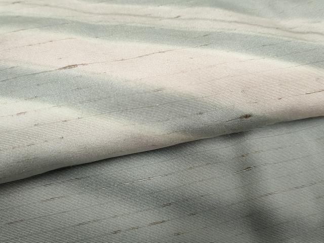 平和屋着物●長襦袢 無双仕立て ぜんまい 斜縞 正絹 逸品 AABF4307cs
