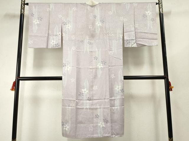平和屋着物●長襦袢 無双仕立て 舞花文 やまと誂製 正絹 逸品 AABF4309cs