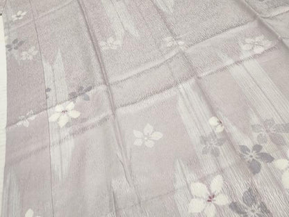 平和屋着物●長襦袢 無双仕立て 舞花文 やまと誂製 正絹 逸品 AABF4309cs