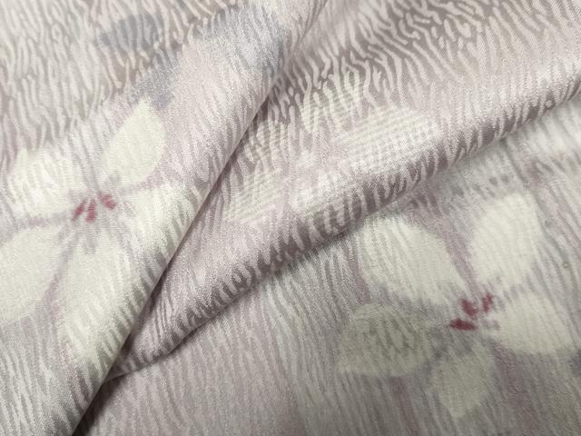 平和屋着物●長襦袢 無双仕立て 舞花文 やまと誂製 正絹 逸品 AABF4309cs