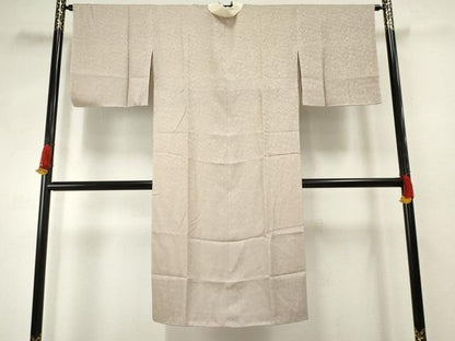平和屋着物●長襦袢 袷 毬地紋 正絹 逸品 未使用 AABF4312cs