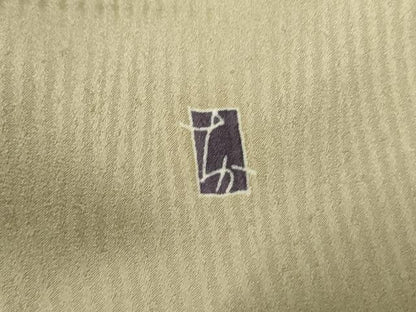 平和屋着物●友禅作家 東矢千嘉子 訪問着 枝花文 暈し染め 正絹 逸品 AABF4319cs