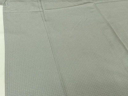 平和屋着物▽伝統工芸師 服部光擴 江戸小紋 単衣 角通し 正絹 逸品 AABF4325jh