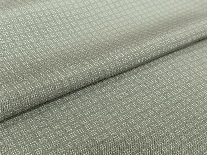 平和屋着物▽伝統工芸師 服部光擴 江戸小紋 単衣 角通し 正絹 逸品 AABF4325jh