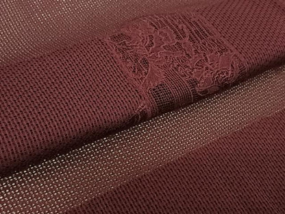 平和屋着物▽羽織　スリーシーズン　春夏秋　塵除け　草花文　正絹　逸品　AABF4331jh
