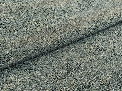 平和屋着物▽上質な小紋 単衣 霞文 鬼しぼ縮緬 正絹 逸品 AABF4343jh