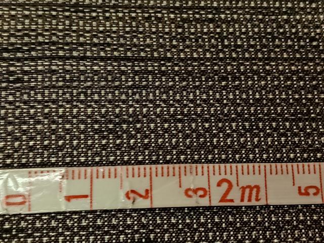 平和屋着物▽男性 紬 単衣 150亀甲 総詰め 正絹 逸品 AABF4346jh