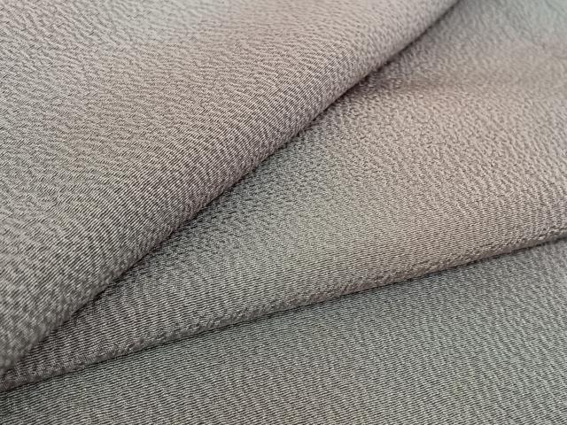 平和屋着物▽上質な小紋 単衣 霞文 暈し染め 正絹 逸品 AABF4350jh