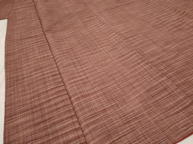 平和屋着物■上質な紬　霞文　正絹　逸品　AABF4366st