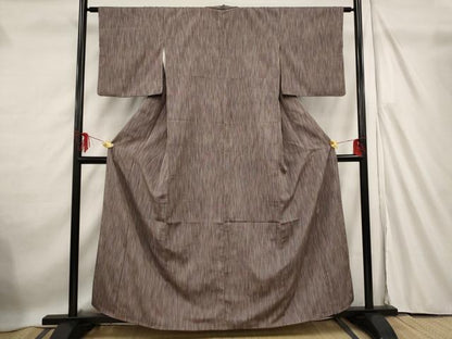 平和屋着物■上質な紬 霞文 正絹 逸品 AABF4367st