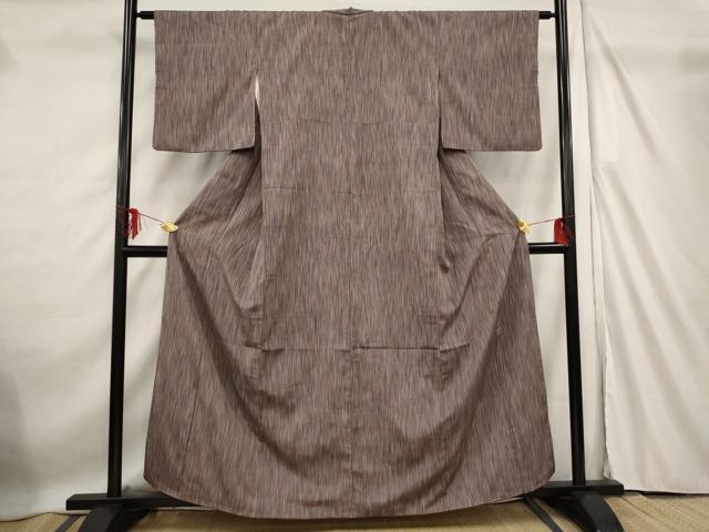 平和屋着物■上質な紬 霞文 正絹 逸品 AABF4367st