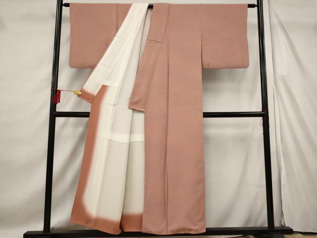 平和屋着物■上質な小紋　作家物　霞文　暈し染め　正絹　逸品　AABF4377st